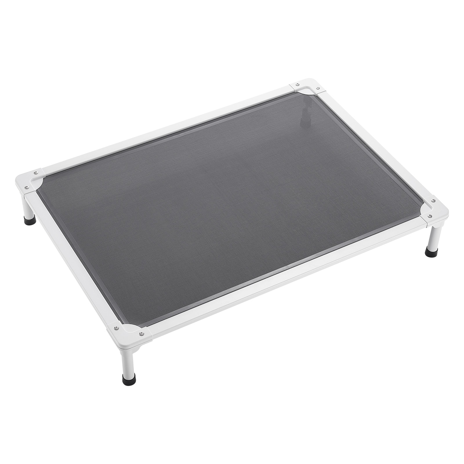 Elevated Dog Bed For Large Dogs Portable Raised Pet Cot Mesh_voghion.com